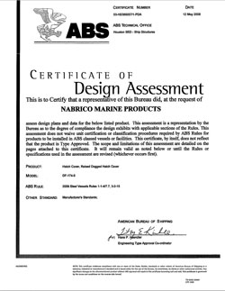 NABRICO ABS Certification